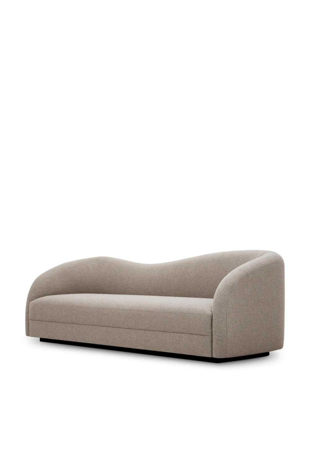 Greige Curved Sofa | Eichholtz Divisadero | Oroa.com 