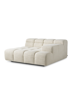 Beige Grid-Tufted Modular Sofa | Eichholtz Hunter | Oroa.com