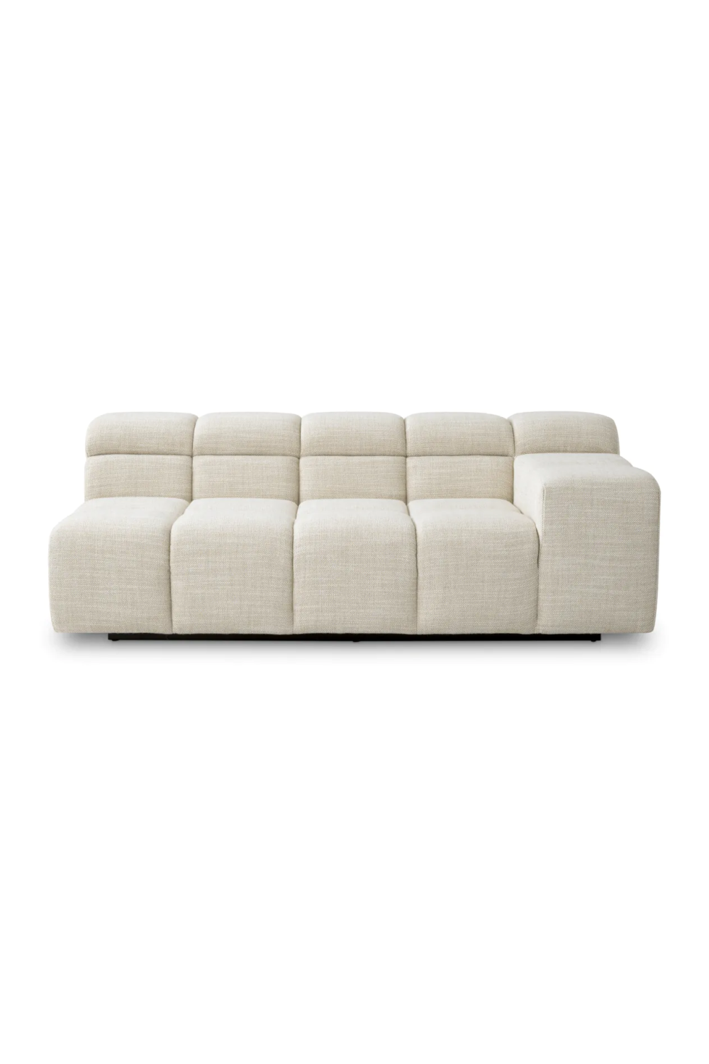 Beige Grid-Tufted Modular Sofa | Eichholtz Hunter | Oroa.com