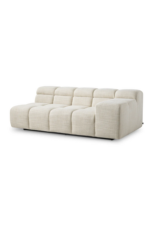 Beige Grid-Tufted Modular Sofa | Eichholtz Hunter | Oroa.com