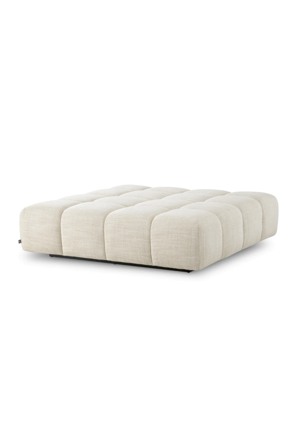 Beige Grid-Tufted Modular Sofa | Eichholtz Hunter | Oroa.com