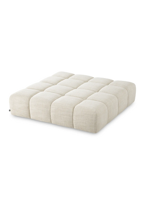 Beige Grid-Tufted Modular Sofa | Eichholtz Hunter | Oroa.com