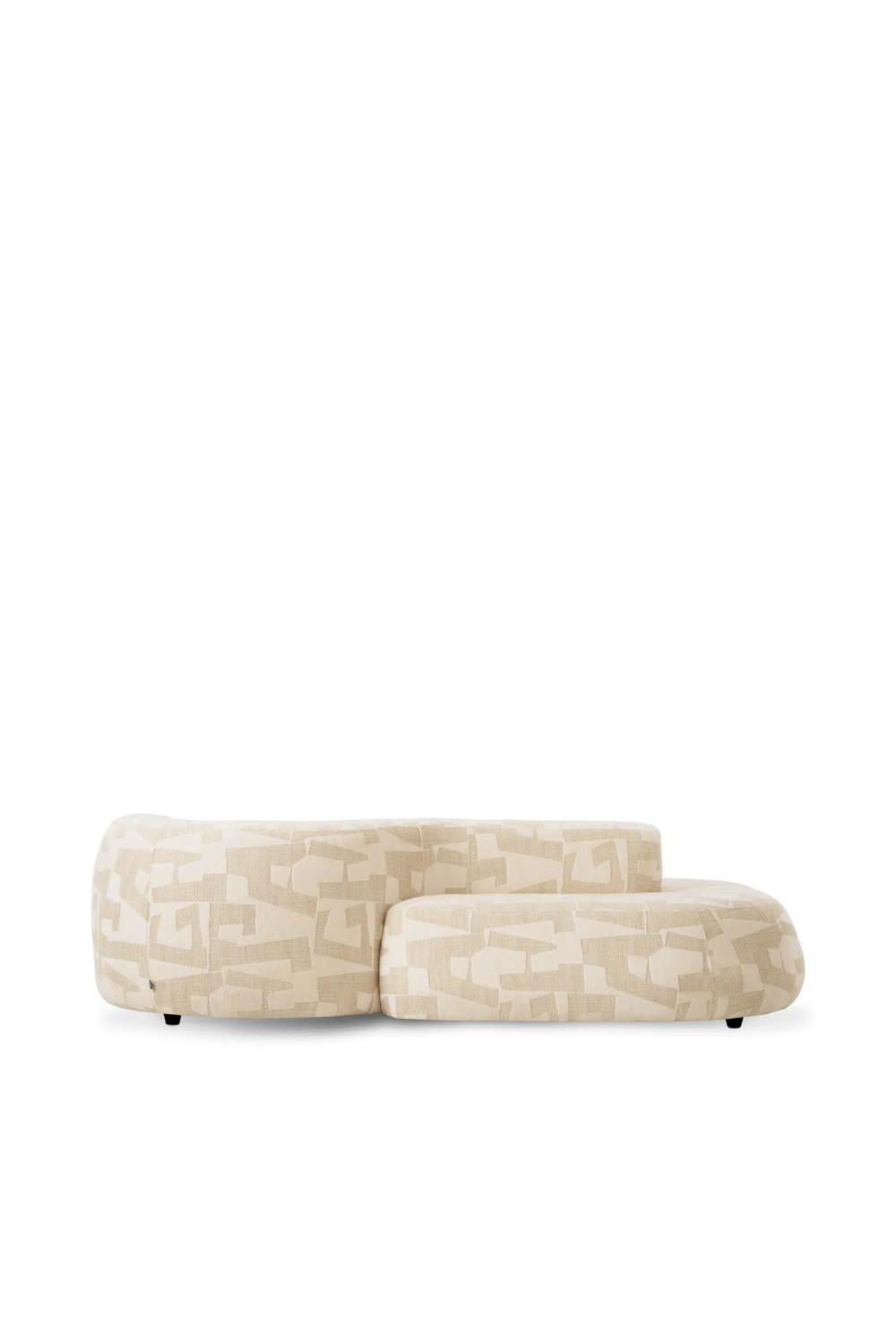 Geometric Pattern Curved Sofa | Eichholtz Julita | Oroatrade.com