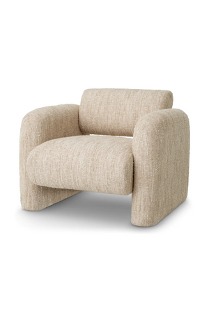 Cream Boucle Lounge Chair | Eichholtz Vesper | Oroa.com