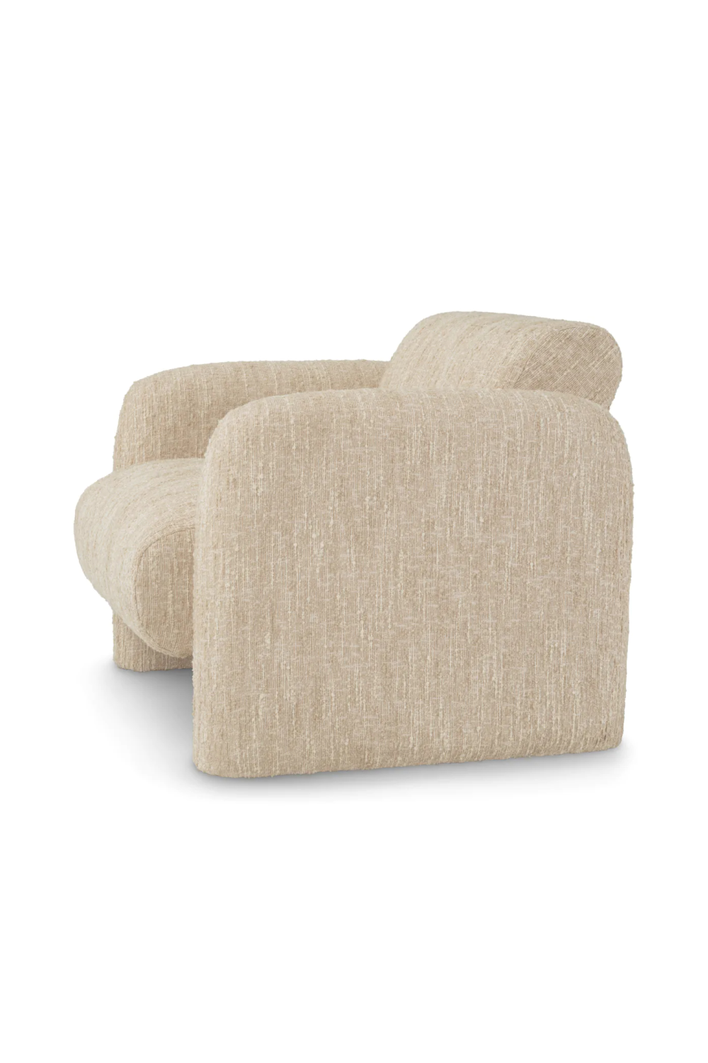 Cream Boucle Lounge Chair | Eichholtz Vesper | Oroa.com