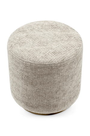Beige Cylindrical Dining Stool | Eichholtz Greer | Oroa.com
