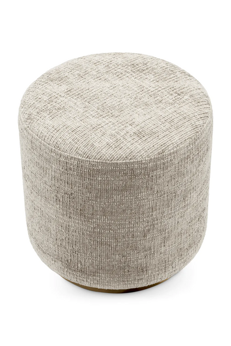 Beige Cylindrical Dining Stool | Eichholtz Greer | Oroa.com