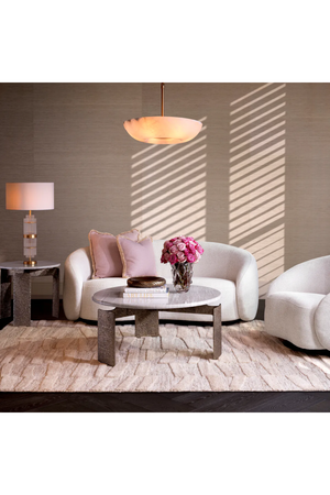 Minimalist Off-White Upholstered Sofa | Eichholtz Amore | Oroa.com