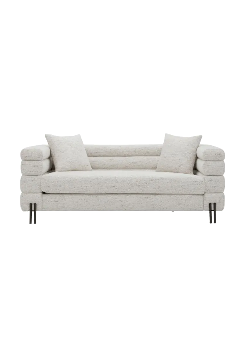 Channeled Off-White Sofa - S | Eichholtz York | Oroatrade.com