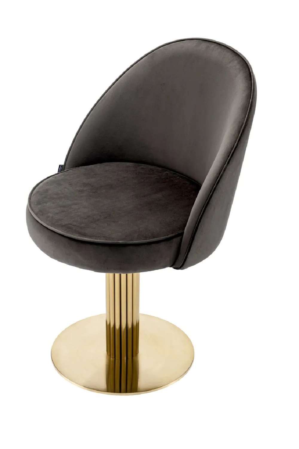 Gray Velvet Dining Chair | Eichholtz Dorland | Oroa.com