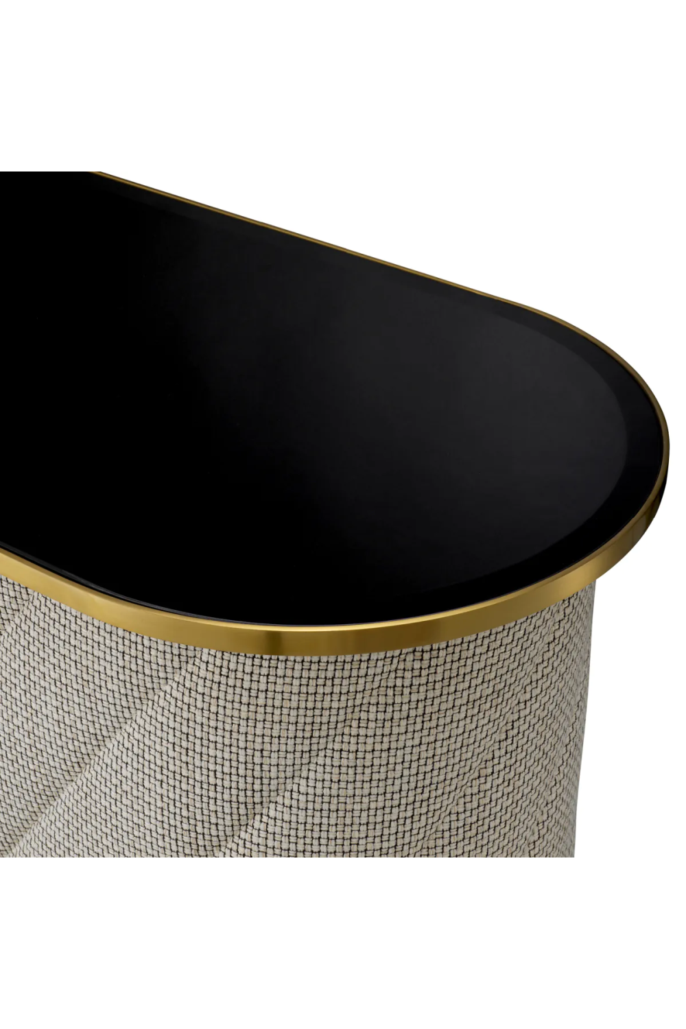 Black Beveled Glass Bar Table | Eichholtz Matthew | Oroa.com