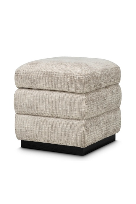 Beige Square Storage Stool | Eichholtz Valmont | Oroa.com