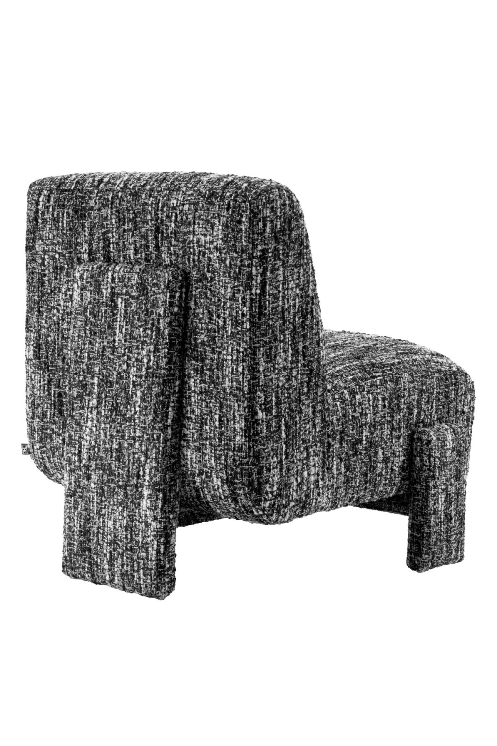 Black Bouclé Accent Chair | Eichholtz Rockdale | Oroa.com