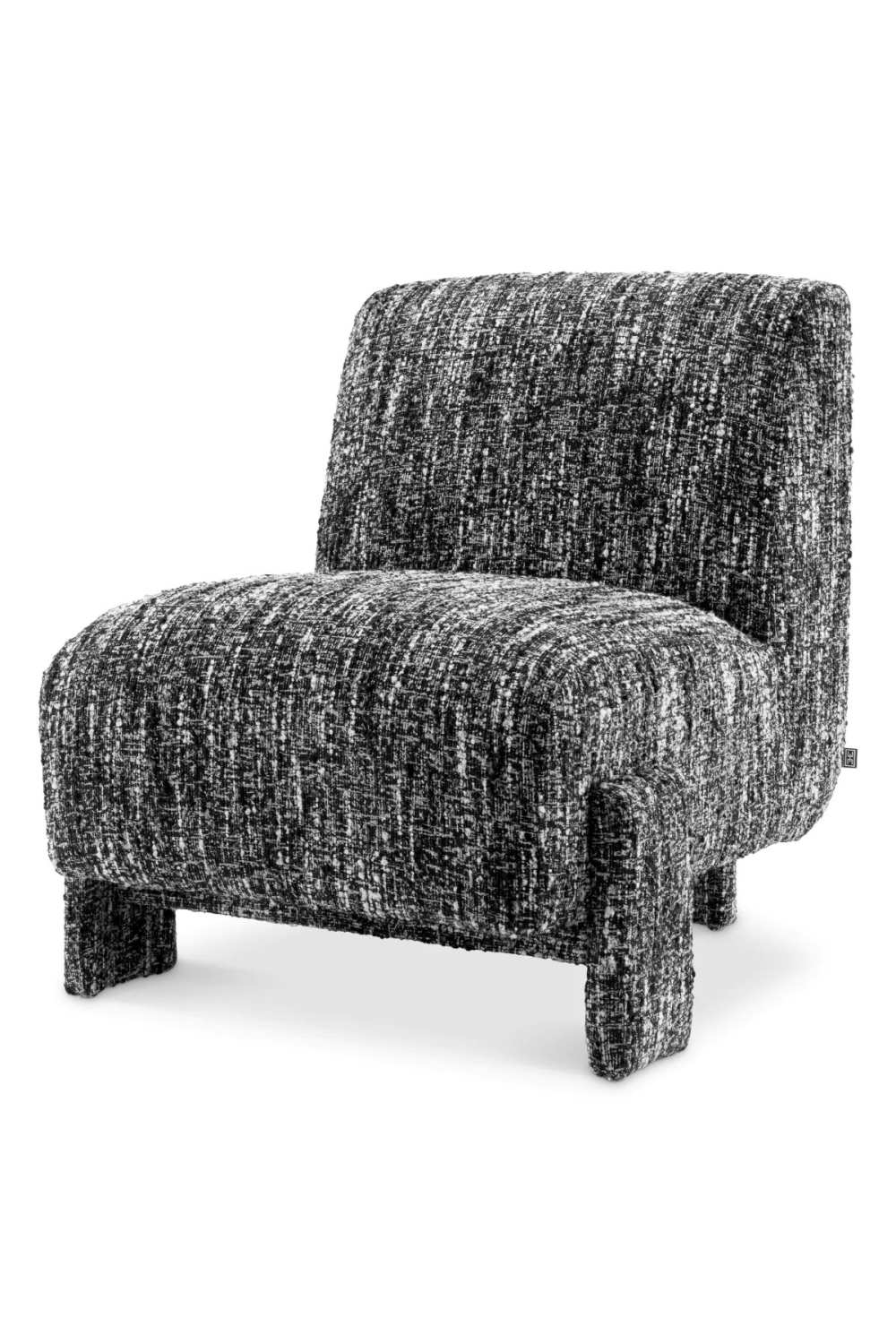 Black Bouclé Accent Chair | Eichholtz Rockdale | Oroa.com