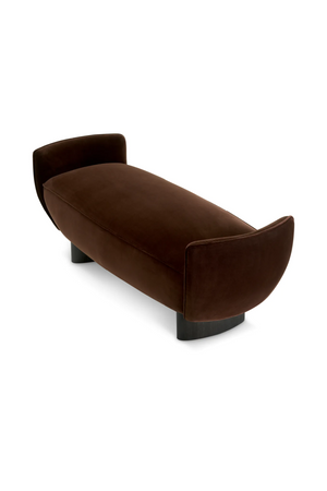 Brown Velvet Bench | Eichholtz Stirling | Oroa.com