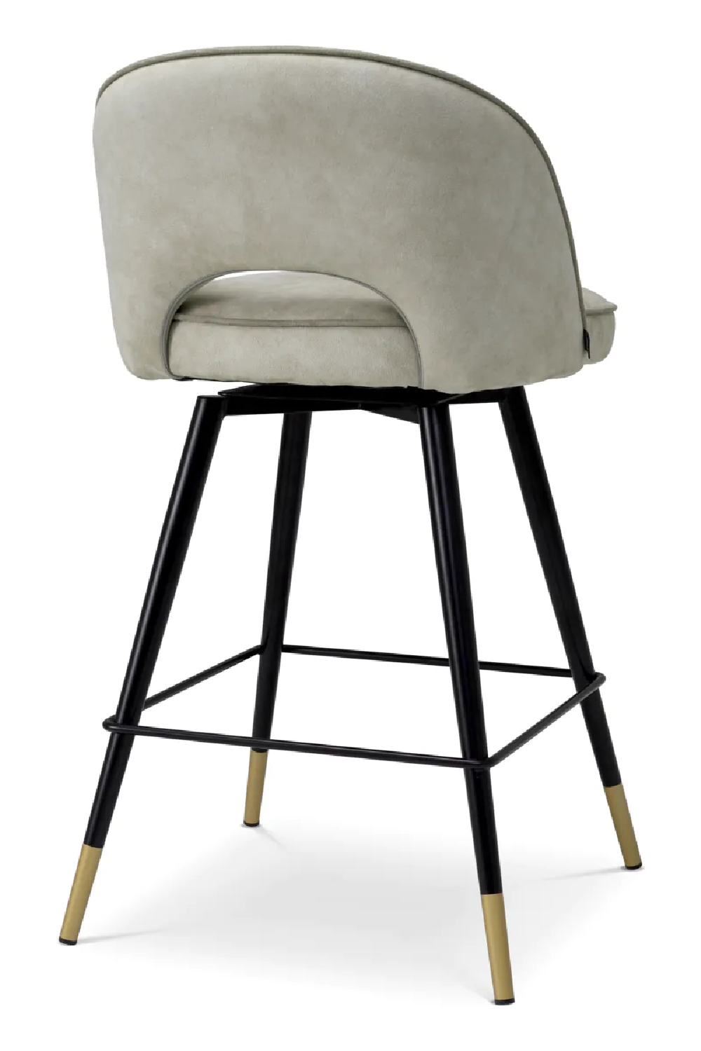 Upholstered Swivel Counter Stool Set (2) | Eichholtz Cliff | Oroa.com