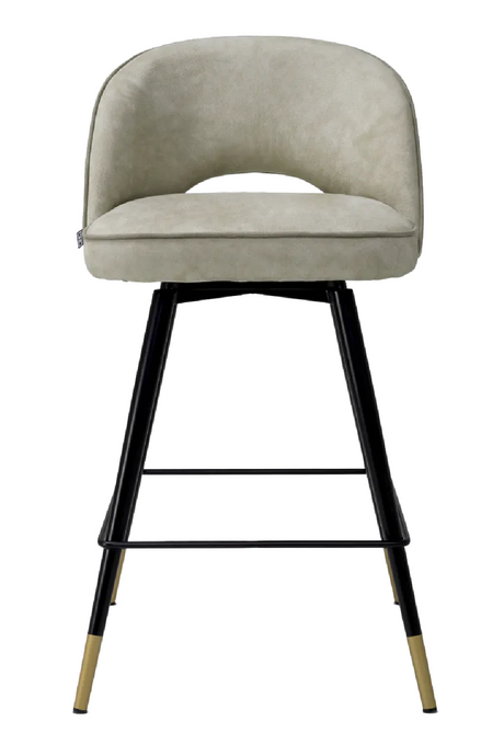 Upholstered Swivel Counter Stool Set (2) | Eichholtz Cliff | Oroa.com