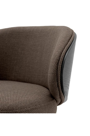 Curved Dark Gray Bar Stool | Eichholtz Camerota | Oroa.com