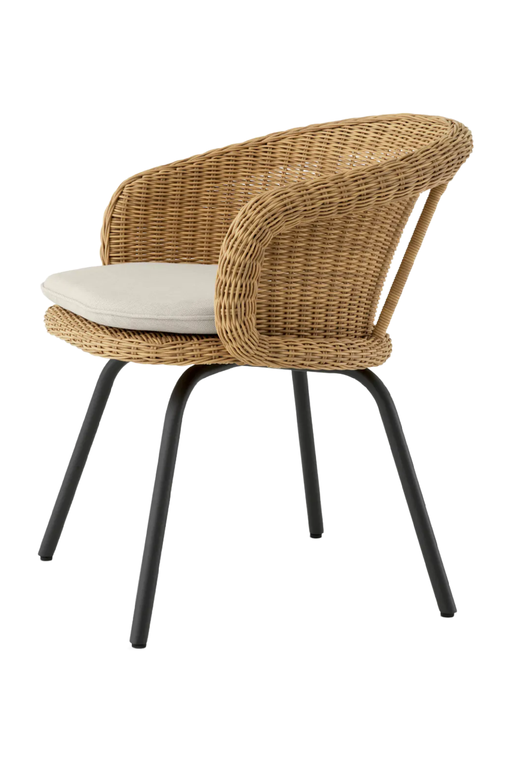Rattan Look Outdoor Dining Chair | Eichholtz Nolan | Oroa.com