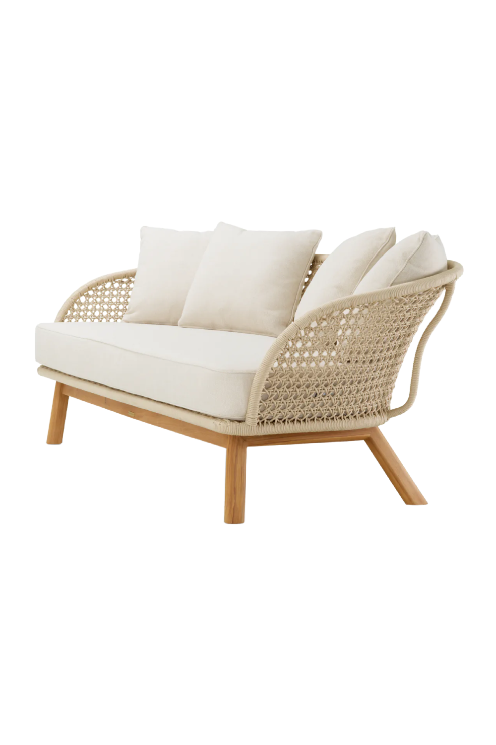 Cream Rope Outdoor Sofa | Eichholtz Trinity | Oroa.com