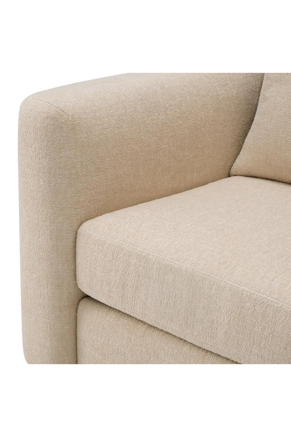 Ecru Fabric Lounge Chair | Eichholtz Amadeo | Oroa.com