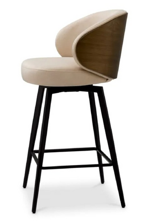 Curved-Back Counter Stool | Eichholtz Camerota | Oroa.com