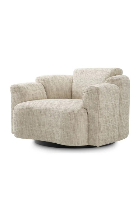 Beige Swivel Lounge Chair | Eichholtz Marbella | Oroa.com