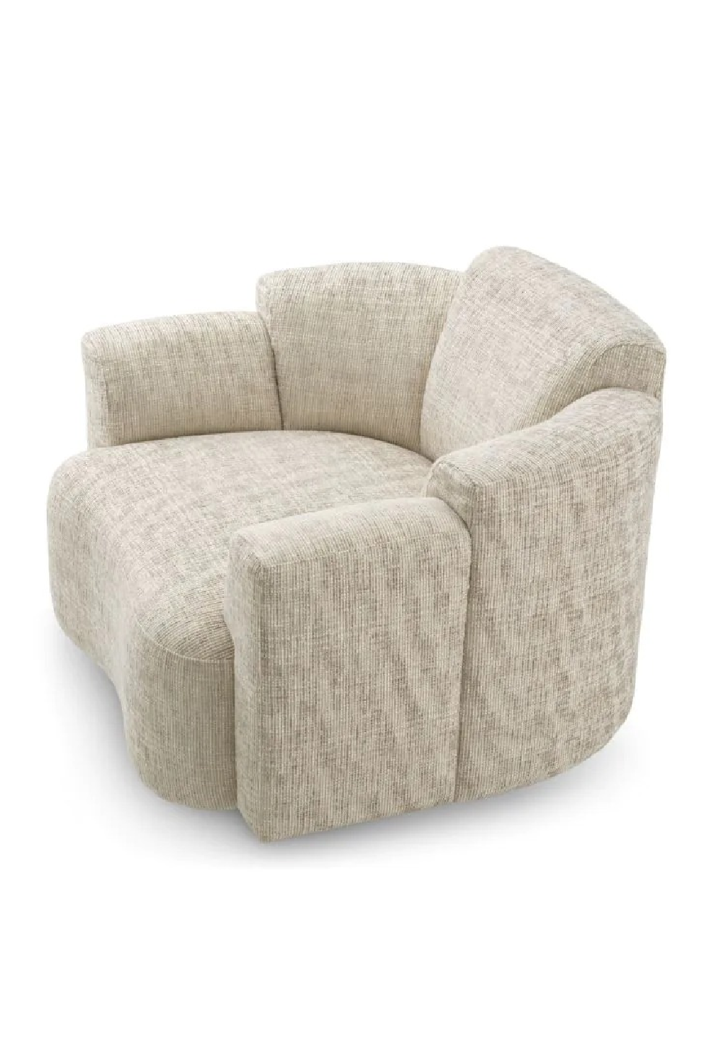 Beige Swivel Lounge Chair | Eichholtz Marbella | Oroa.com