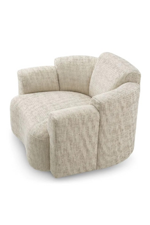 Beige Swivel Lounge Chair | Eichholtz Marbella | Oroa.com