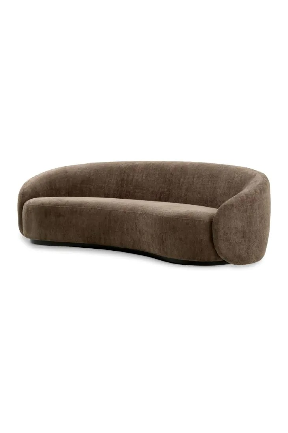 Brown Curved Sofa | Eichholtz Amore | Oroa.com
