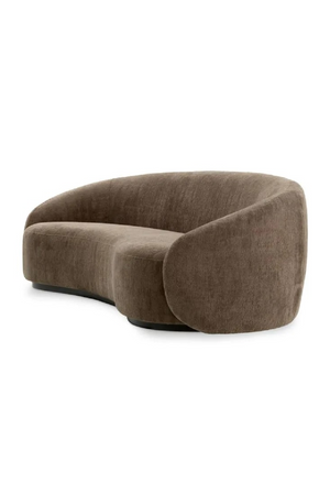 Brown Curved Sofa | Eichholtz Amore | Oroa.com