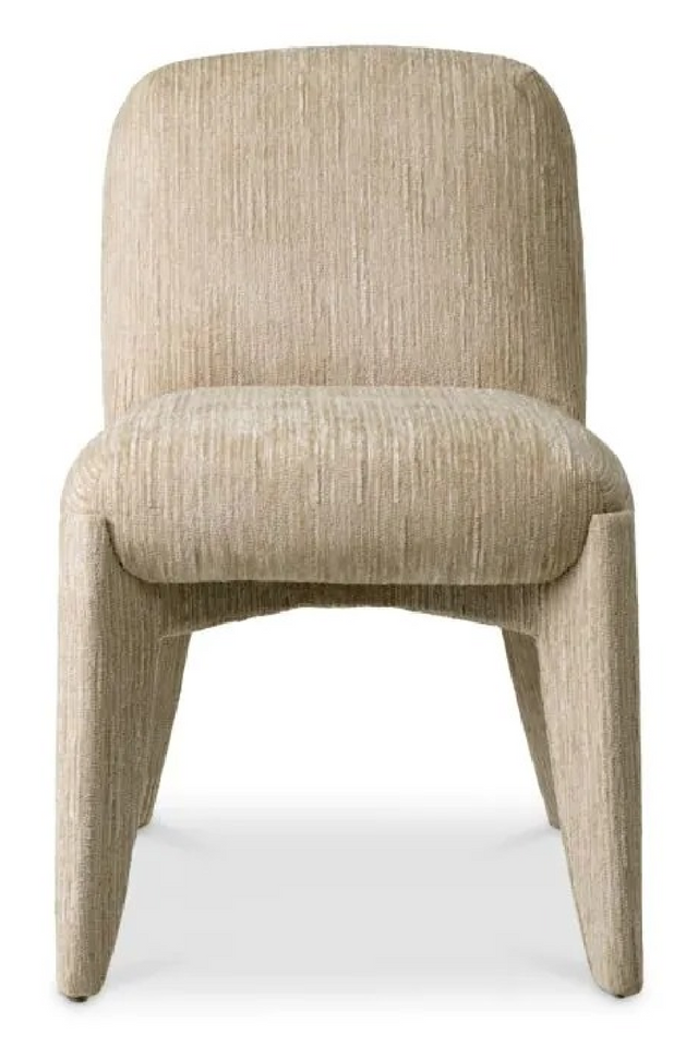 Beige Textured Fabric Dining Chair | Eichholtz Marius | Oroa.com