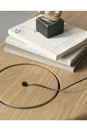 Hidden Storage Oak Desk | Audo Copenhagen The Eclipse | Oroa.com