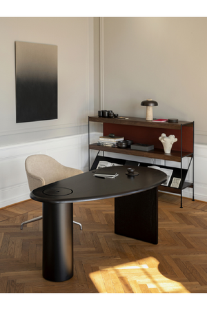 Hidden Storage Oak Desk | Audo Copenhagen The Eclipse | Oroa.com