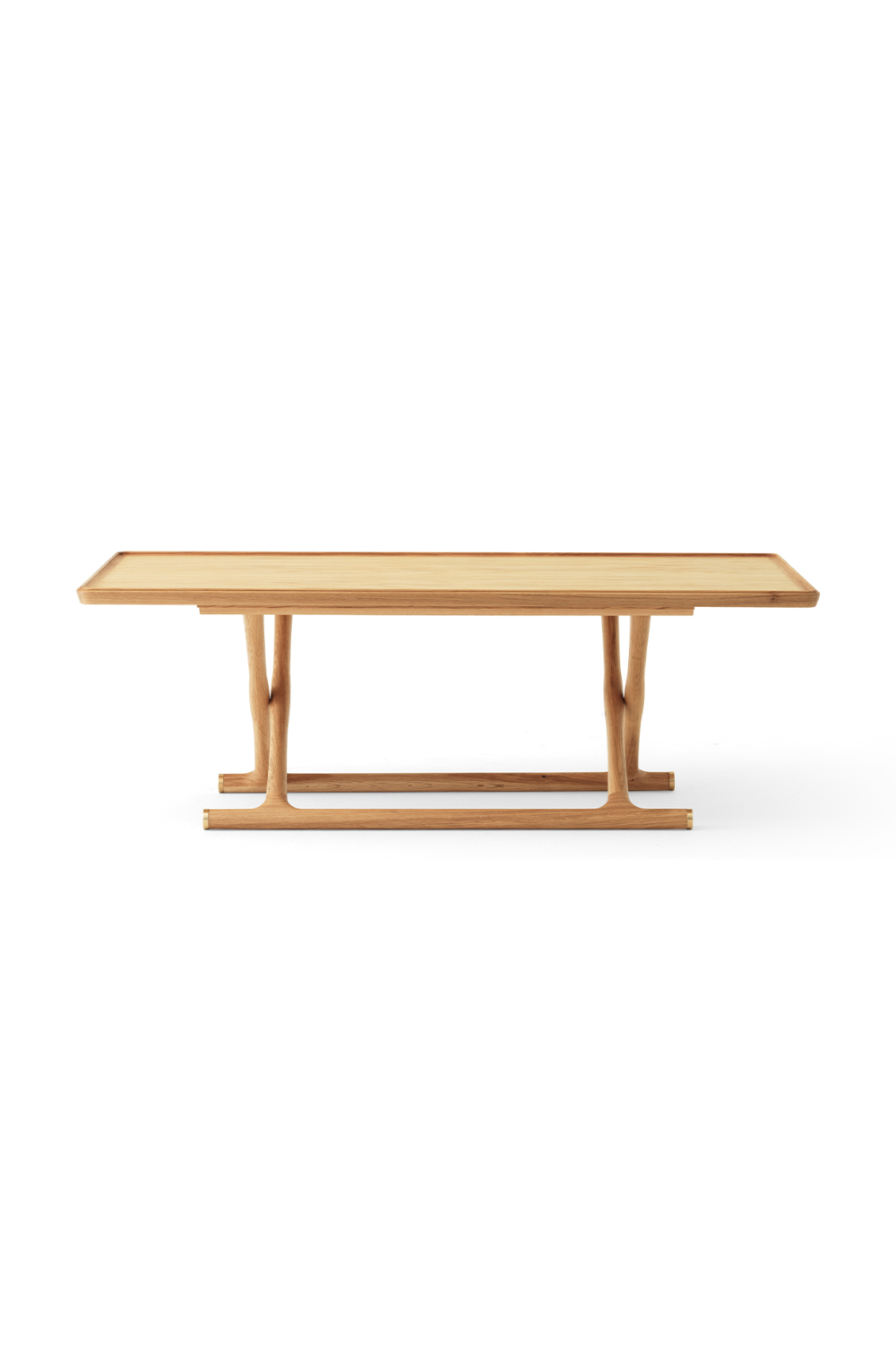 Oiled Wood Foldable Lounge Table | Audo Copenhagen Jager | Oroa.com