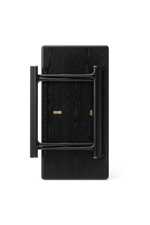 Oiled Wood Foldable Lounge Table | Audo Copenhagen Jager | Oroa.com