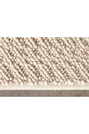 Woven Wool Rug | Audo Gravel | Oroa.com