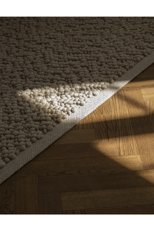 Woven Wool Rug | Audo Gravel | Oroa.com