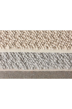 Woven Wool Rug | Audo Gravel | Oroa.com