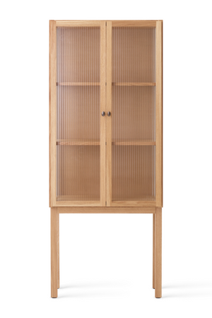 Reeded Glass 2-Door Cabinet | Audo Copenhagen Curiosity | Oroa.com