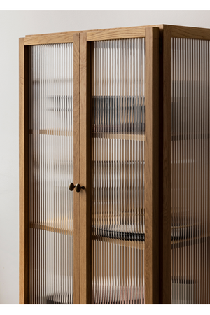 Reeded Glass 2-Door Cabinet | Audo Copenhagen Curiosity | Oroa.com