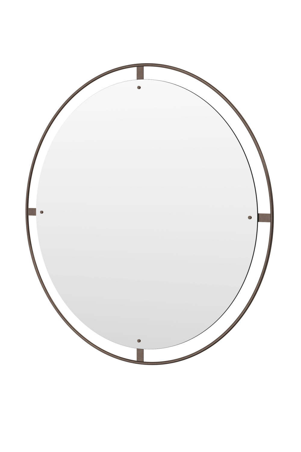Round Brass Mirror L | Audo Copenhagen Nimbus | Oroa.com