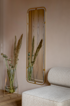 Rectangular Brass Mirror | Audo Copenhagen Nimbus | Oroa.com
