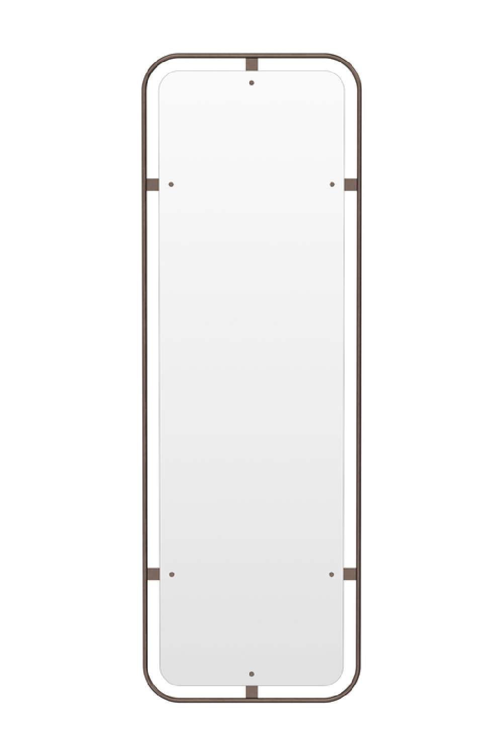 Rectangular Brass Mirror | Audo Copenhagen Nimbus | Oroa.com