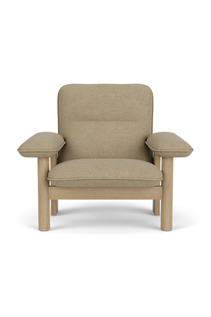 Upholstered Textile Lounge Chair | Audo Copenhagen Brasilia | Oroa.com