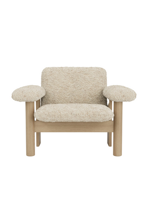 Low Back Sheep Skin Lounge Chair |  Audo Copenhagen Brasilia | Oroa.com