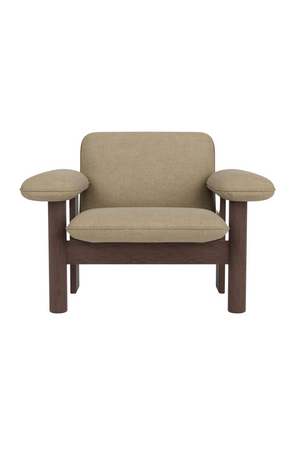 Upholstered Lounge Armchair | Audo Copenhagen Brasilia | Oroa.com