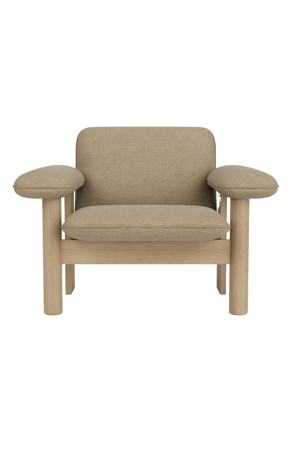 Upholstered Lounge Armchair | Audo Copenhagen Brasilia | Oroa.com