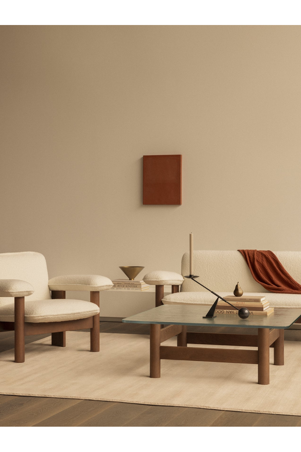 Upholstered Lounge Armchair | Audo Copenhagen Brasilia | Oroa.com