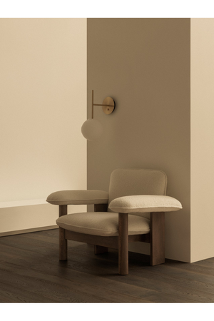 Upholstered Lounge Armchair | Audo Copenhagen Brasilia | Oroa.com